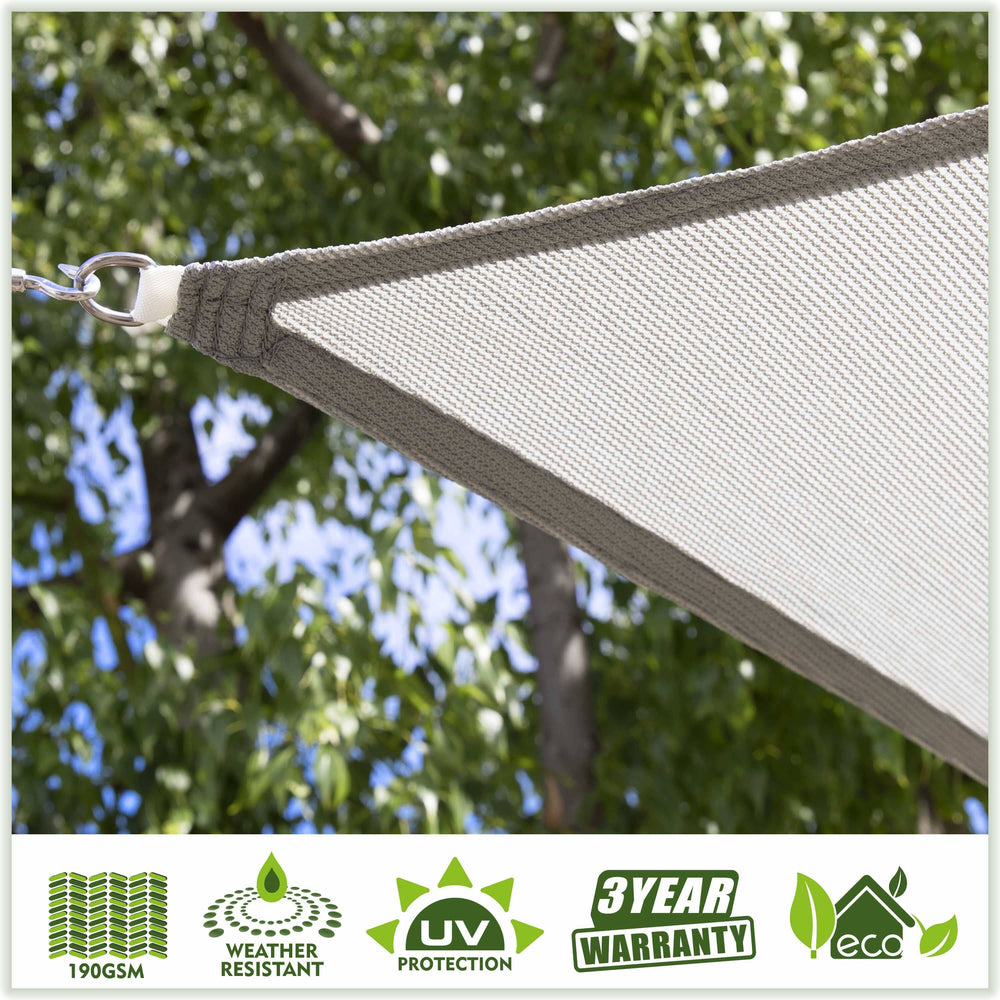 
                  
                    Load image into Gallery viewer, Right Triangle Sun Shade Sail Canopy, Commercial Grade, 7 Sizes, 8 Colors Sun Shade Sail Colourtree 24&amp;#39; x 24&amp;#39; x 33.9&amp;#39; Grey 
                  
                