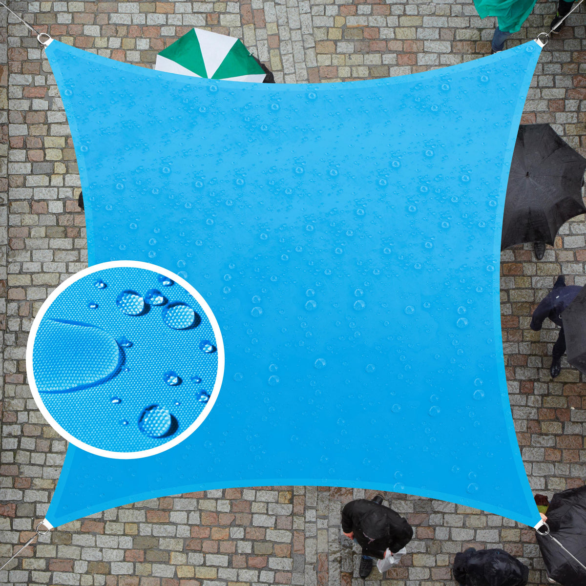 Sun Shade Sail Sample Set for All Colors Waterproof ColourTree