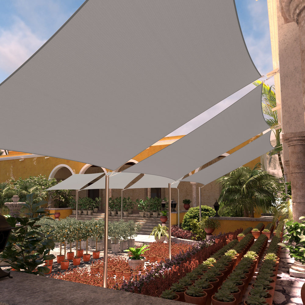 
                  
                    Load image into Gallery viewer, Rectangle Sun Shade Sail Canopy, Commercial Grade, 14 Sizes, 7 Colors Sun Shade Sail Colourtree 
                  
                