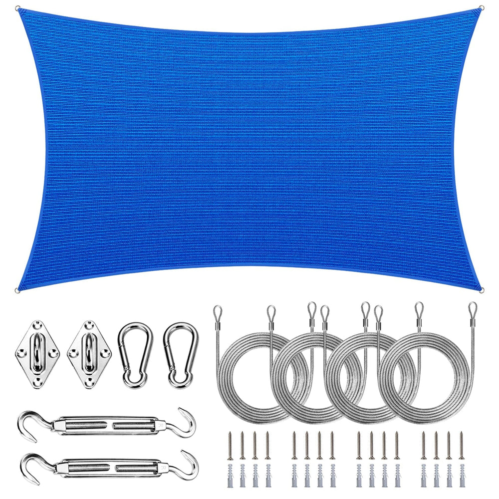 
                  
                    Load image into Gallery viewer, Royal Shade Rectangle Shade Sail With Kit+Rope Royal Shade 
                  
                