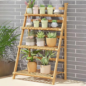 
                  
                    Load image into Gallery viewer, Amgo Plant Stand Amgo 1 20in Nature
                  
                