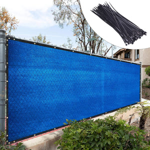 
                  
                    Load image into Gallery viewer, Royal Shade Fence Privacy Screen Cover Windscreen with Heavy Duty Brass Grommets Royal Shade 
                  
                