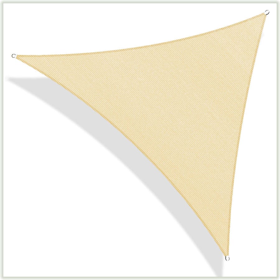 
                  
                    Load image into Gallery viewer, Triangle Sun Shade Sail Canopy, Commercial Grade, 14 Sizes, 7 Colors,Triangle Kit and 3 Ropes Included Sun Shade Sail Colourtree 
                  
                