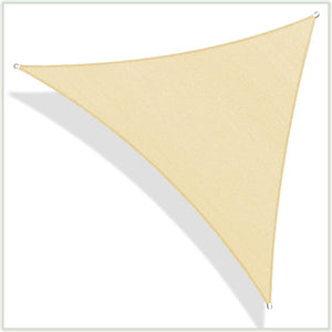 
                  
                    Load image into Gallery viewer, Triangle Sun Shade Sail Canopy, Commercial Grade, 14 Sizes, 7 Colors,Triangle Kit and 3 Ropes Included Sun Shade Sail Colourtree 
                  
                