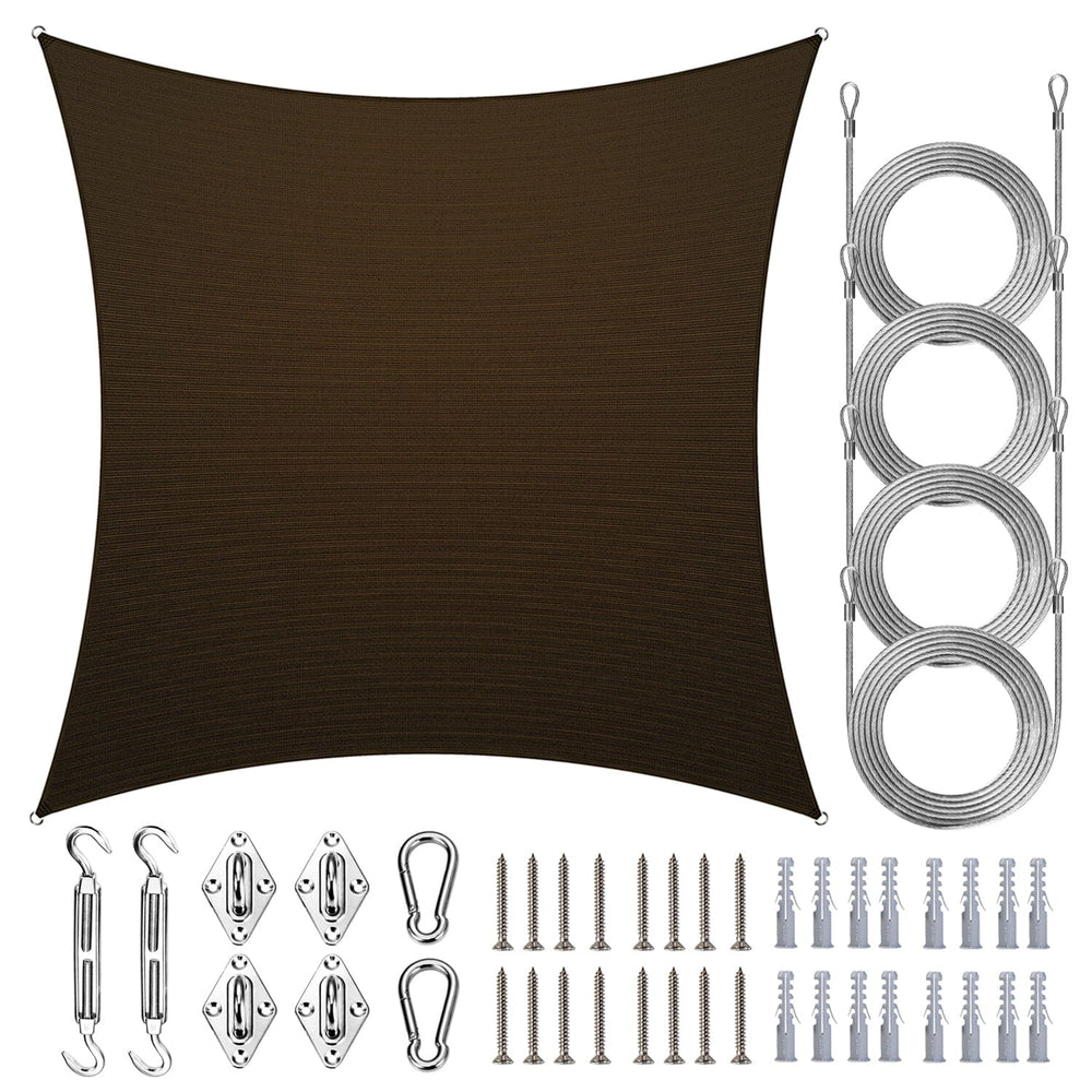 
                  
                    Load image into Gallery viewer, Royal Shade Rectangle Waterproof Shade Sail with Hardware Royal Shade 
                  
                