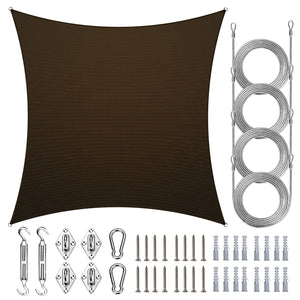 
                  
                    Load image into Gallery viewer, Royal Shade Rectangle Waterproof Shade Sail with Hardware Royal Shade 
                  
                