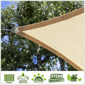 
                  
                    Load image into Gallery viewer, Rectangle Sun Shade Sail Canopy, Commercial Grade, 14 Sizes, 7 Colors,Rectangle Winch Included Sun Shade Sail Colourtree 
                  
                