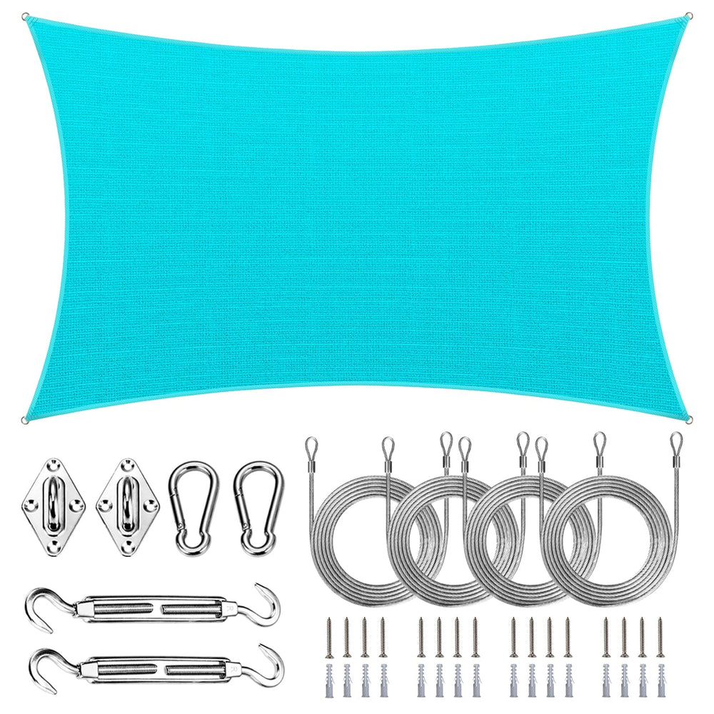 
                  
                    Load image into Gallery viewer, Royal Shade Rectangle Shade Sail With Kit+Rope Royal Shade 
                  
                