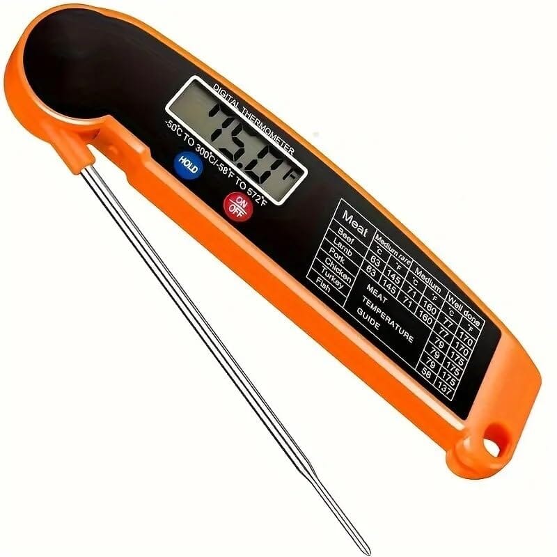 Black Meat Digital Thermometer Style 01