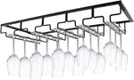 11.8 x 9 Black Wine Glass Holder 3 Rows