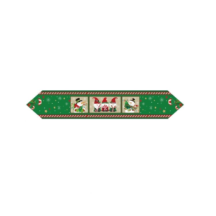 
                  
                    Load image into Gallery viewer, Colourtree Christmas Table Runner Colourtree Green 
                  
                