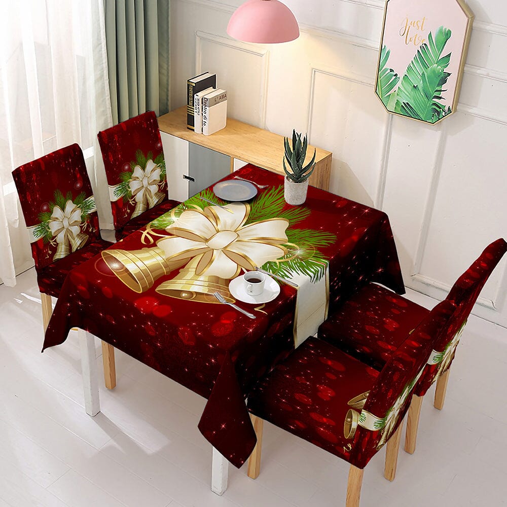 
                  
                    Load image into Gallery viewer, Colourtree Christmas Tablecloth Colourtree Bell 
                  
                