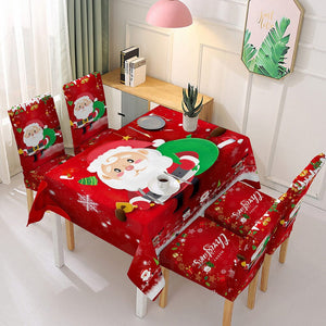 
                  
                    Load image into Gallery viewer, Amgo Christmas Tablecloth Amgo Santa Clause-Red 
                  
                