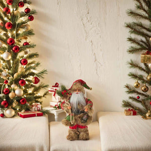 
                  
                    Load image into Gallery viewer, Colourtree Christmas Santa Claus with Lantern Colourtree Red 11.8 
                  
                