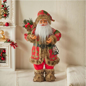 
                  
                    Load image into Gallery viewer, Amgo Christmas Santa Claus with Lantern Amgo Red 23.6¡®¡¯ 
                  
                