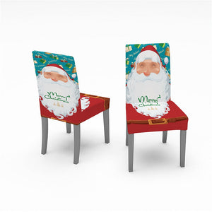 
                  
                    Load image into Gallery viewer, Colourtree Christmas Chair Covers Colourtree Santa Clause-TF 
                  
                