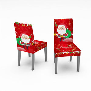 
                  
                    Load image into Gallery viewer, Colourtree Christmas Chair Covers Colourtree Santa Clause-Red 
                  
                