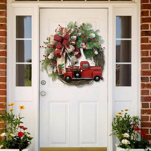 
                  
                    Load image into Gallery viewer, Colourtree Christmas Swag Colourtree Red Truck 15.7 
                  
                
