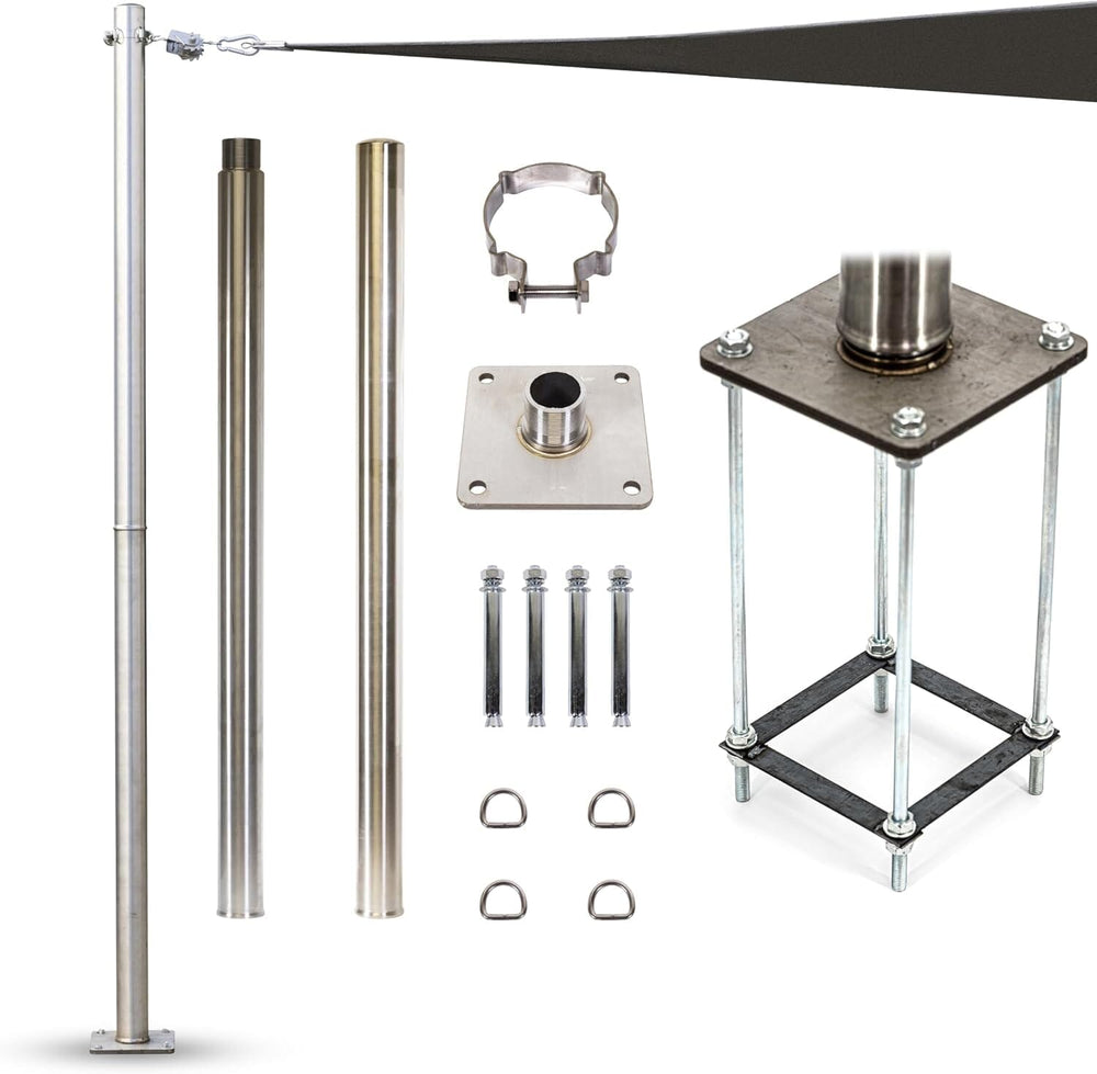 
                  
                    Load image into Gallery viewer, Colourtree Hardware for shade sail Colourtree 2 Tube 
                  
                
