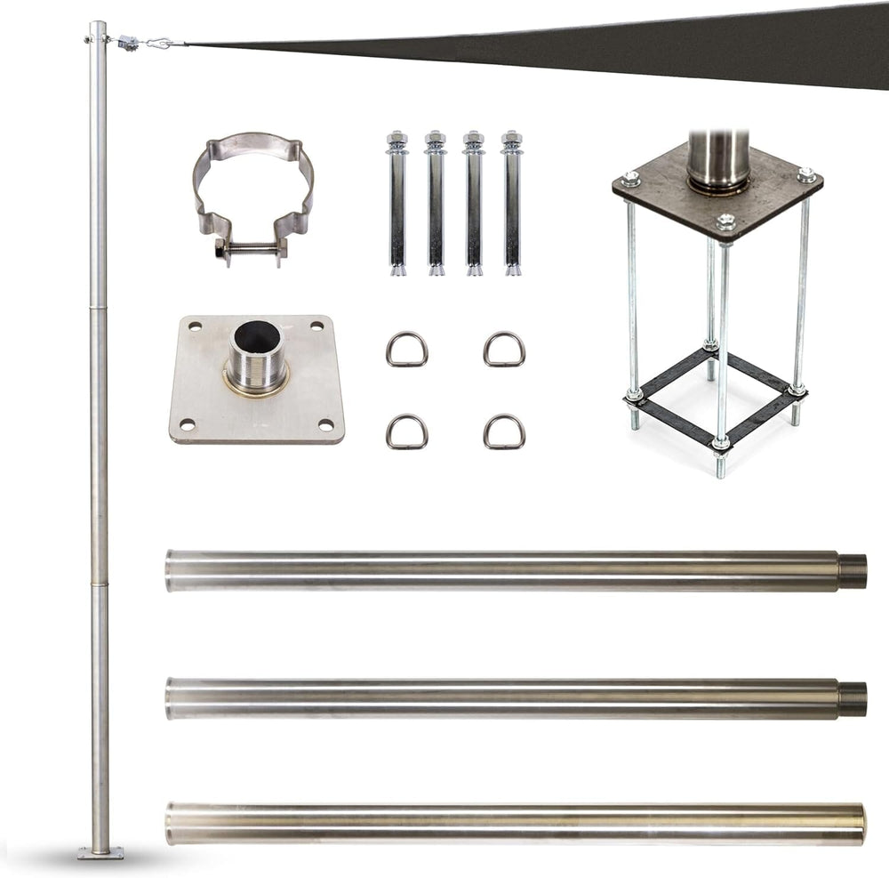 
                  
                    Load image into Gallery viewer, Colourtree Hardware for shade sail Colourtree 3 Tube 
                  
                