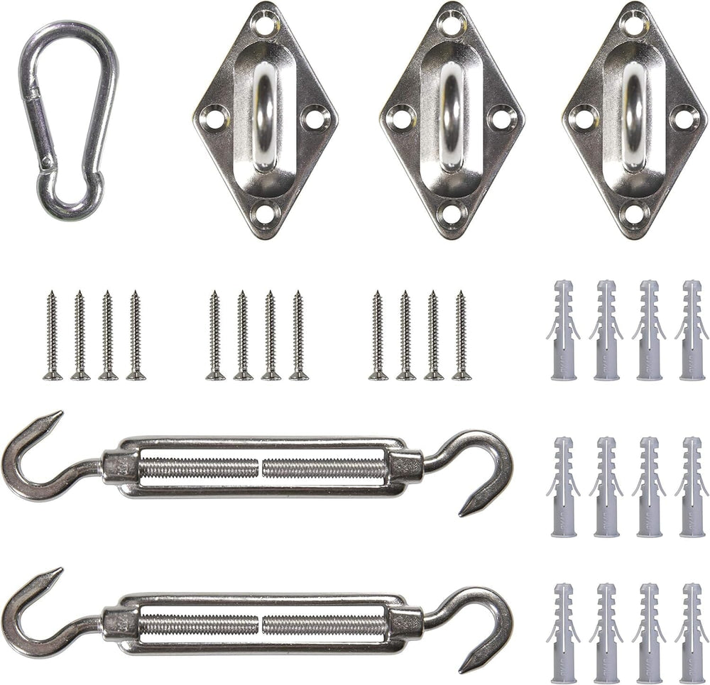 
                  
                    Load image into Gallery viewer, Colourtree Hardware for shade sail Colourtree 6&amp;#39; for triangle 
                  
                