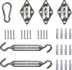 
                  
                    Load image into Gallery viewer, Colourtree Hardware for shade sail Colourtree 6&amp;#39; for triangle 
                  
                