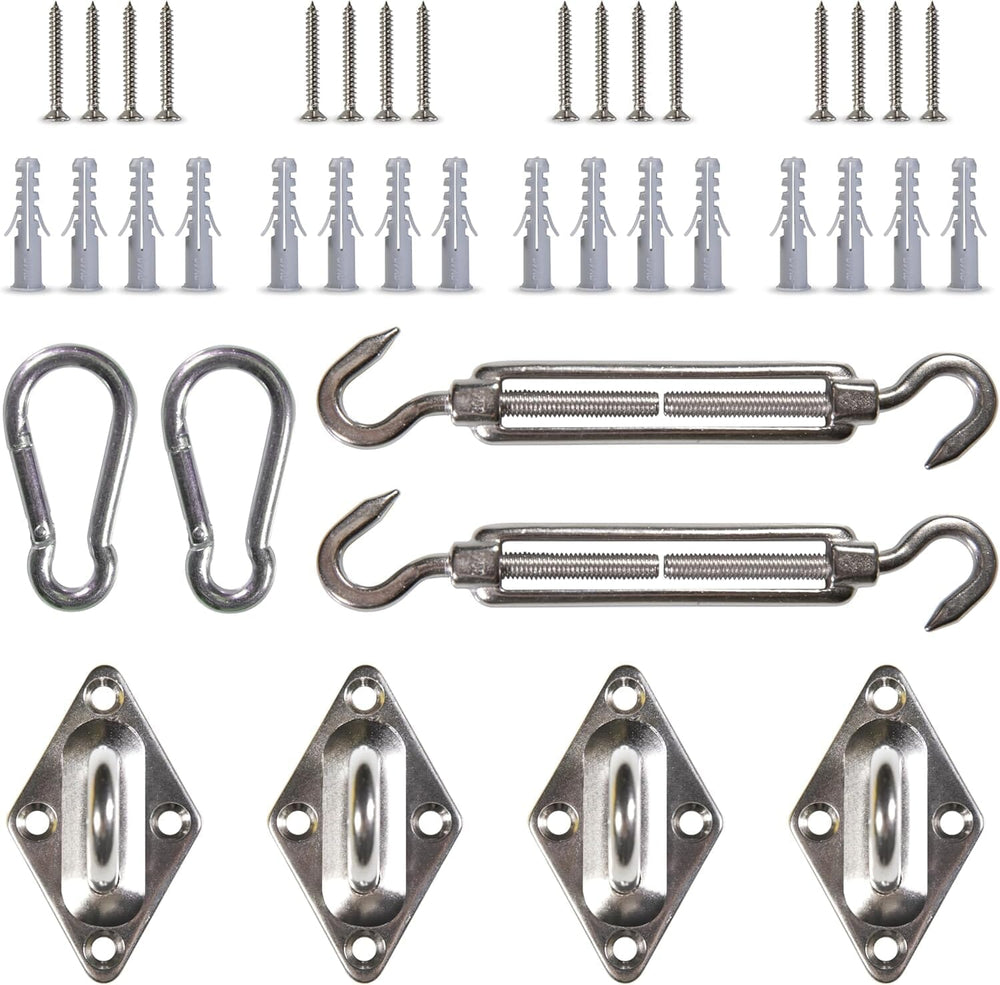 Colourtree Hardware for shade sail Colourtree 6' for rectangle 