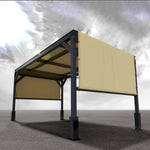 Royal Shade Custom Pergola Cover Royal Shade 10x10 beige Waterproof