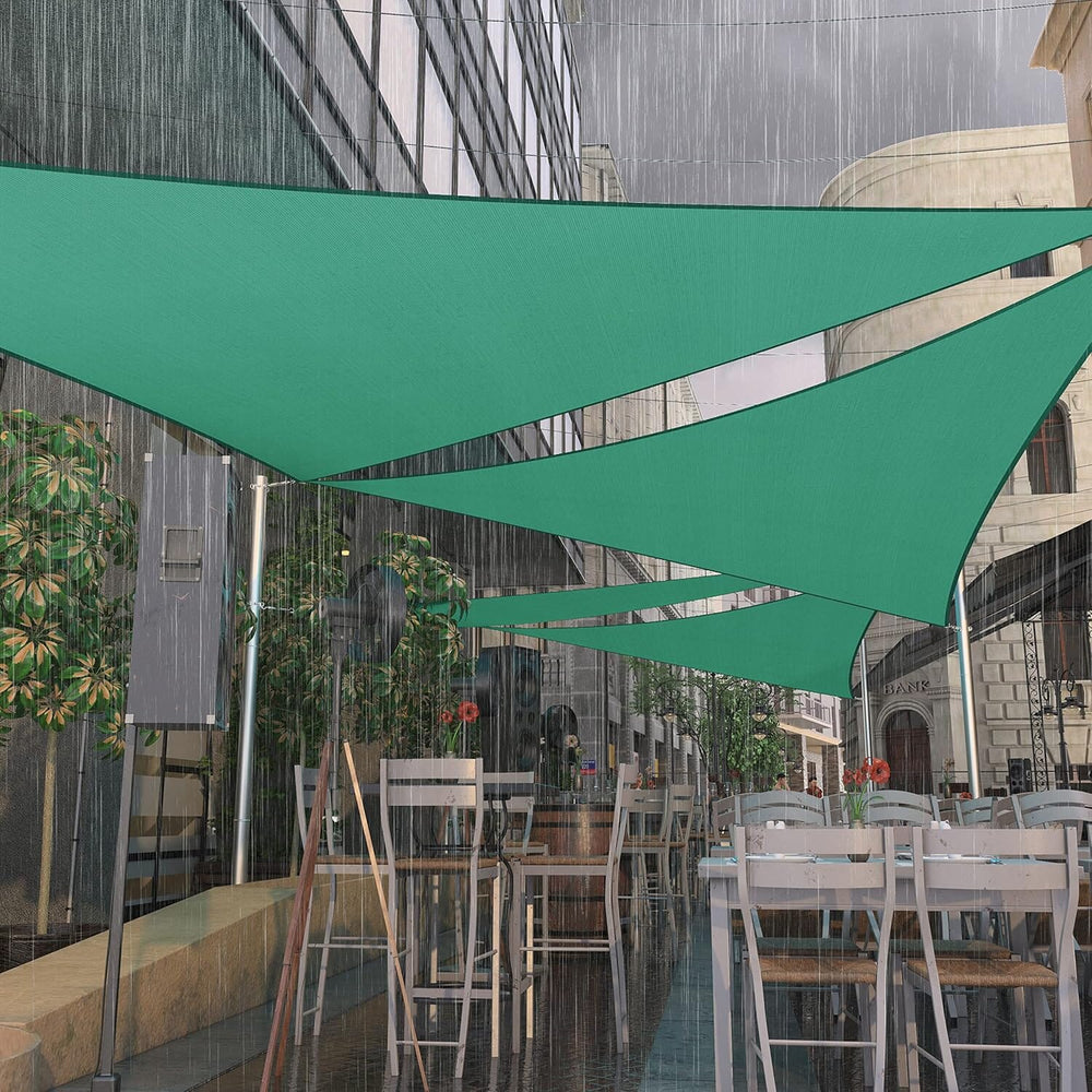 
                  
                    Load image into Gallery viewer, Amgo Waterproof Rectangle Shade Sail Amgo 12x12x12 Turquoise 
                  
                