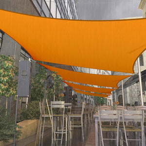 
                  
                    Load image into Gallery viewer, Amgo Waterproof Rectangle Shade Sail Amgo 7x12 Orange 
                  
                