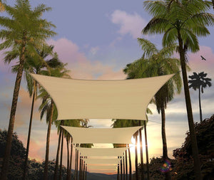 
                  
                    Load image into Gallery viewer, Amgo Rectangle shade sail Amgo 8x10 Beige 
                  
                