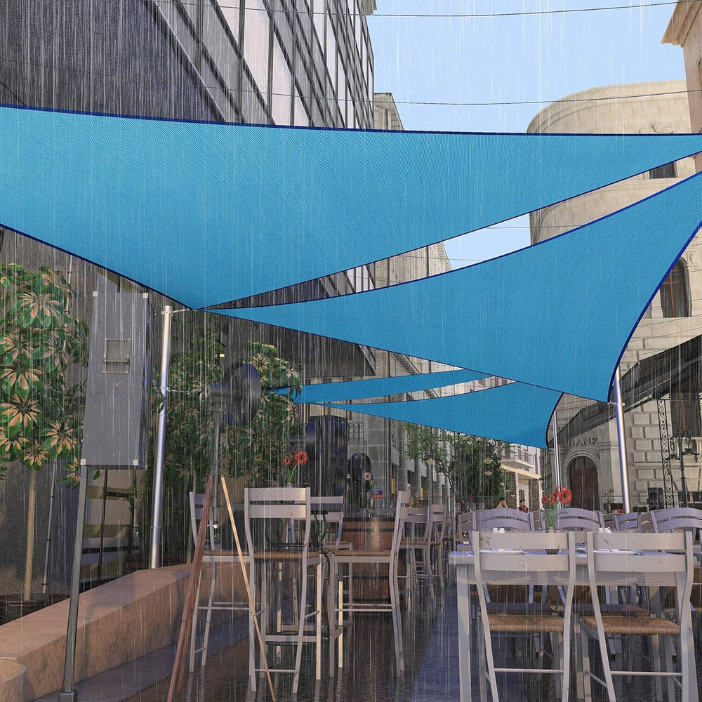 
                  
                    Load image into Gallery viewer, Amgo Waterproof Rectangle Shade Sail Amgo 12x12x12 Blue 
                  
                