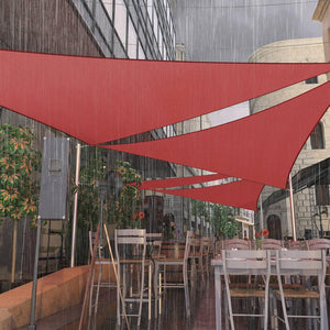 
                  
                    Load image into Gallery viewer, Amgo Waterproof Rectangle Shade Sail Amgo 12x12x12 Red 
                  
                