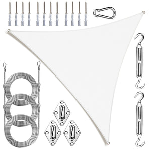 
                  
                    Load image into Gallery viewer, Royal Shade Triangle Shade Sail With Kit+Rope Royal Shade 
                  
                