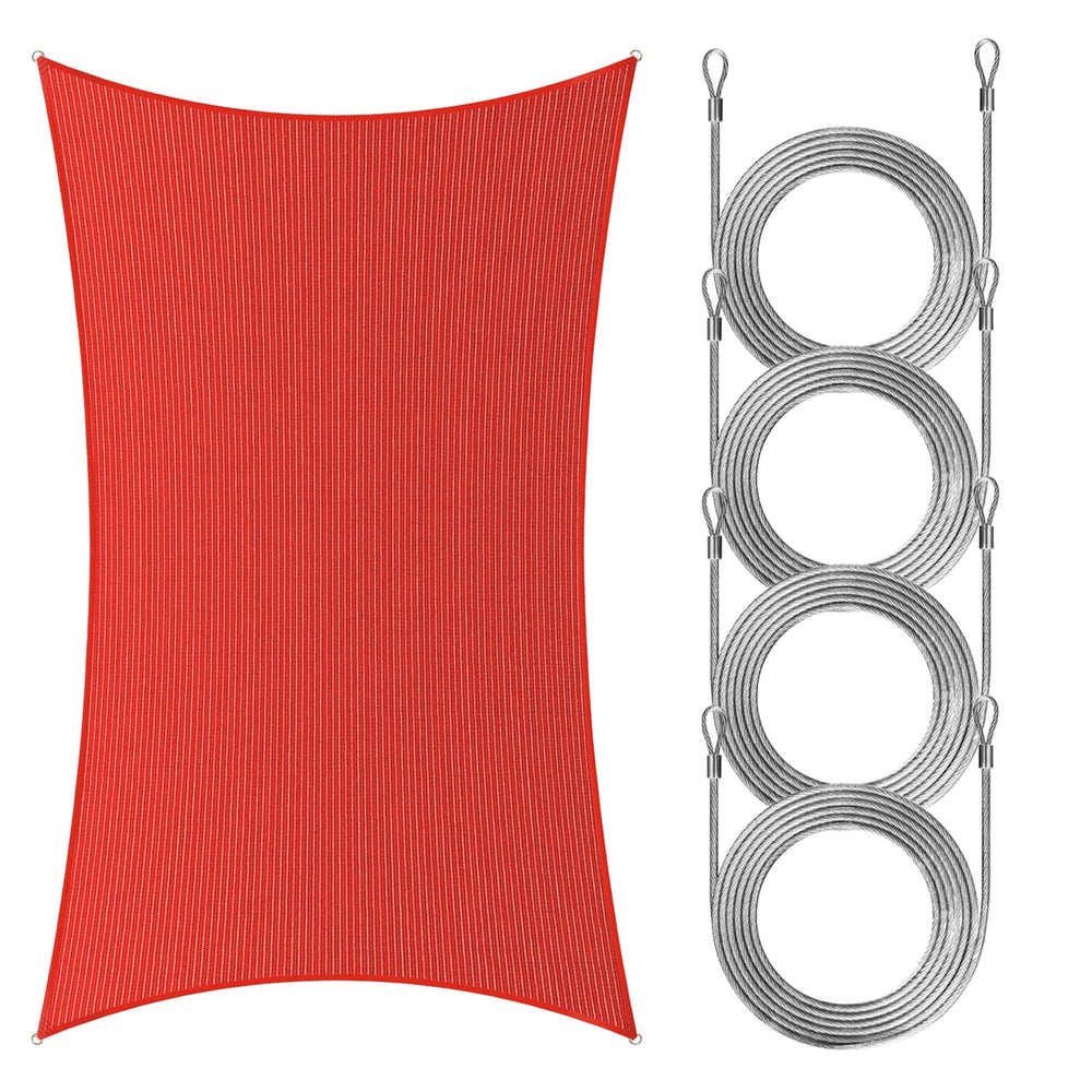 
                  
                    Load image into Gallery viewer, Royal Shade Rectangle Shade Sail With Rope Royal Shade 
                  
                