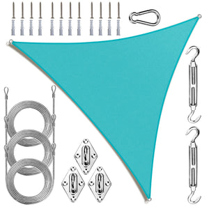 
                  
                    Load image into Gallery viewer, Royal Shade Triangle Shade Sail With Kit+Rope Royal Shade 
                  
                