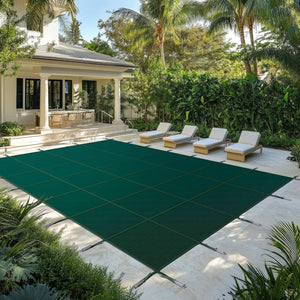 
                  
                    Load image into Gallery viewer, Pool Safety Cover Green ColourTree 16&amp;#39;x32&amp;#39; Green 
                  
                