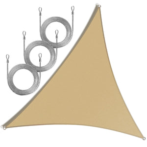 
                  
                    Load image into Gallery viewer, Royal Shade Triangle Shade Sail With Rope Royal Shade 
                  
                