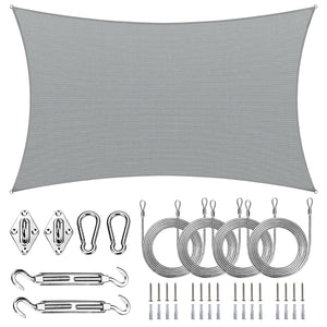 
                  
                    Load image into Gallery viewer, Royal Shade Rectangle Shade Sail With Kit+Rope Royal Shade 
                  
                
