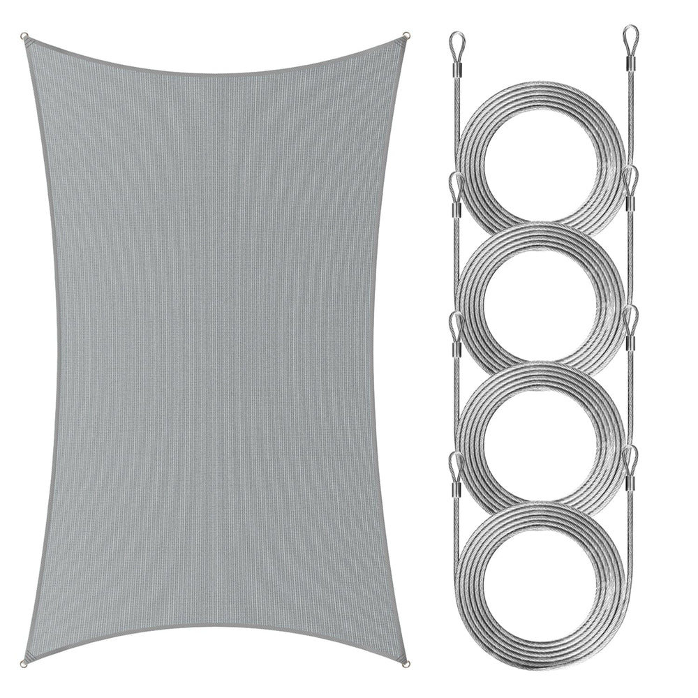 
                  
                    Load image into Gallery viewer, Royal Shade Rectangle Shade Sail With Rope Royal Shade 
                  
                