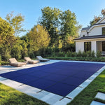 Royal Shade Rectangle Wintery Pool Cover High Strength Mesh Swimming Safety