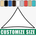 Equilateral Triangle Sun Shade Sail (Custom Size Made to Order) Sun Shade Sail ColourTree 