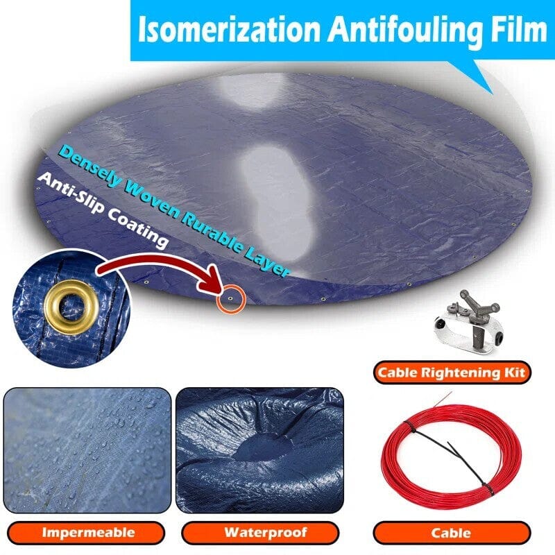 
                  
                    Load image into Gallery viewer, Royal Shade Round Pool Cover Royal Shade 
                  
                