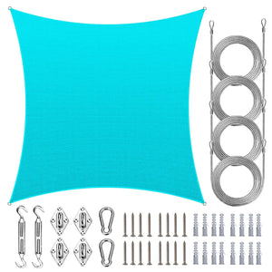 
                  
                    Load image into Gallery viewer, Royal Shade Rectangle Waterproof Shade Sail with Hardware Royal Shade 
                  
                