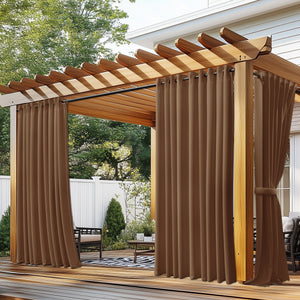 
                  
                    Load image into Gallery viewer, Royal Shade Outdoor Curtain Royal Shade 54x100 brown Polyester
                  
                