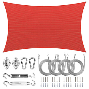 
                  
                    Load image into Gallery viewer, Royal Shade Rectangle Shade Sail With Kit+Rope Royal Shade 
                  
                