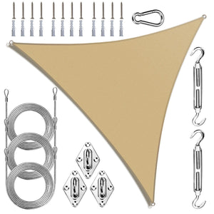 
                  
                    Load image into Gallery viewer, Royal Shade Triangle Shade Sail With Kit+Rope Royal Shade 
                  
                