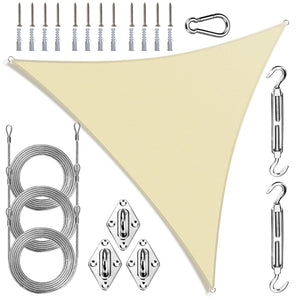 
                  
                    Load image into Gallery viewer, Royal Shade Triangle Waterproof Shade Sail with Hardware Royal Shade 
                  
                