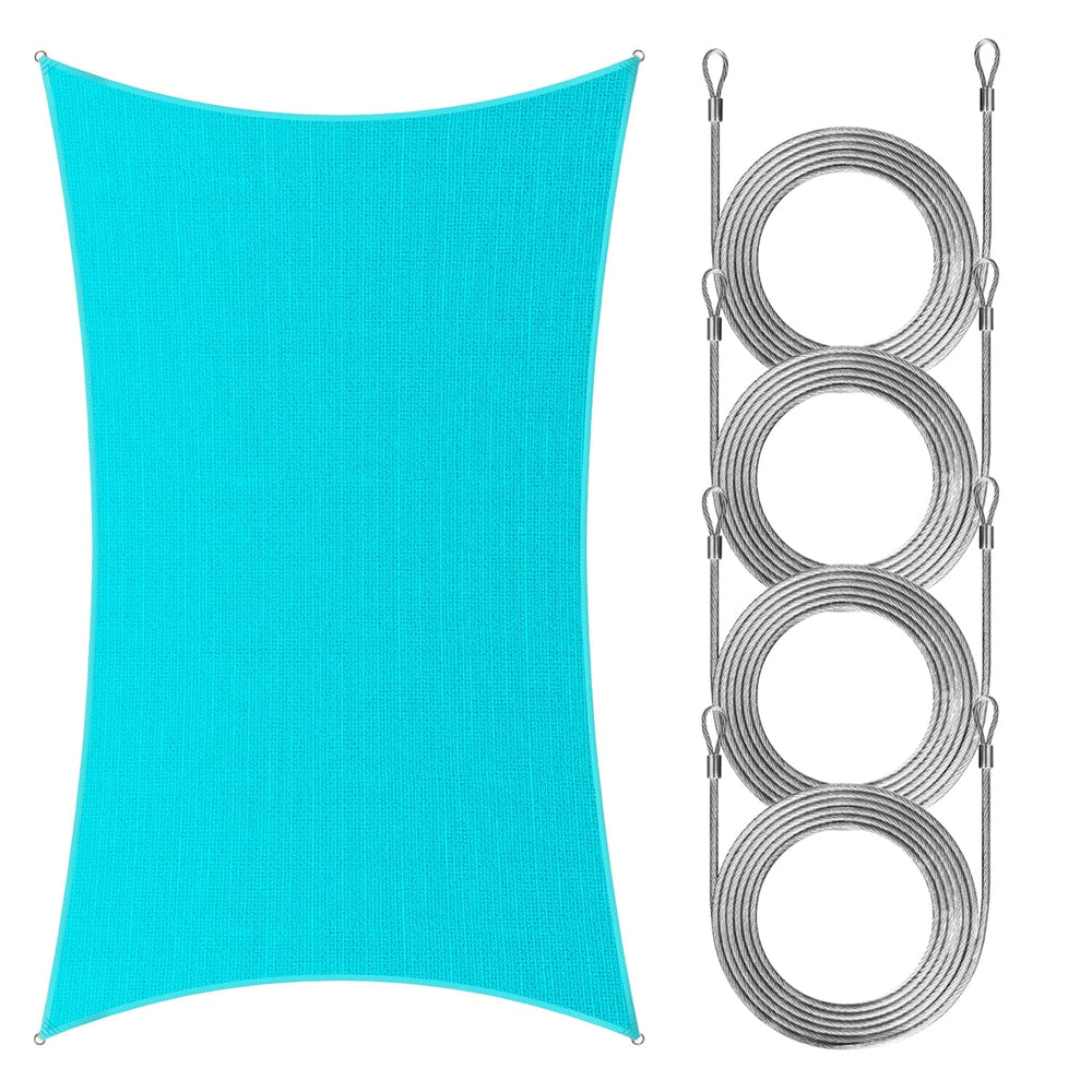 
                  
                    Load image into Gallery viewer, Royal Shade Rectangle Shade Sail With Rope Royal Shade 
                  
                