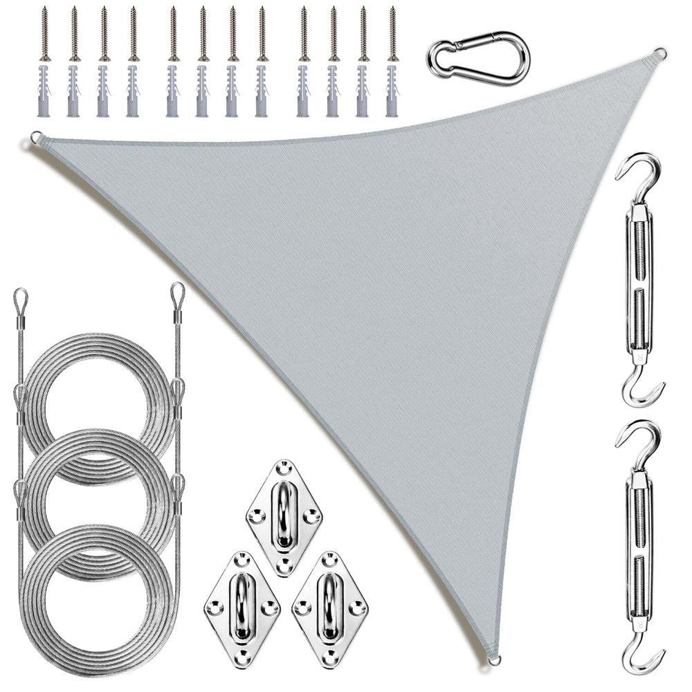 
                  
                    Load image into Gallery viewer, Royal Shade Triangle Shade Sail With Kit+Rope Royal Shade 
                  
                
